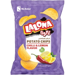 Hot & Lemon Flavored Potato Chips